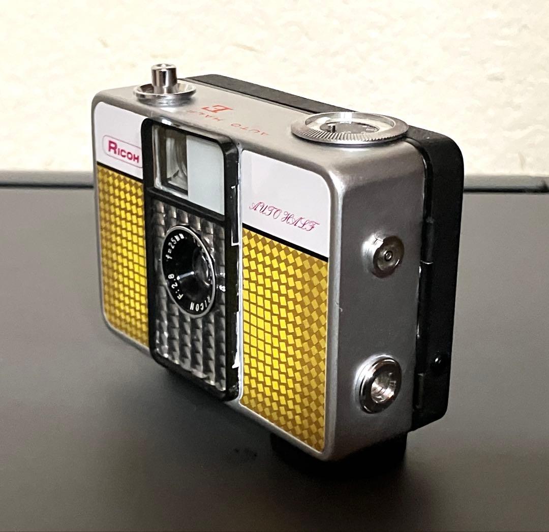 RICOH AUTO HALF E オートハーフ　希少色　イエロー　美品