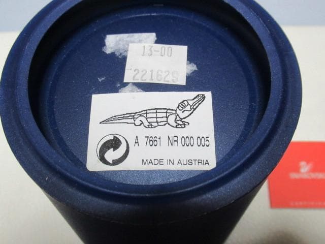 ◆未使用 希少 2004年廃盤品 オーストリア製！スワロフスキー『ワニ』