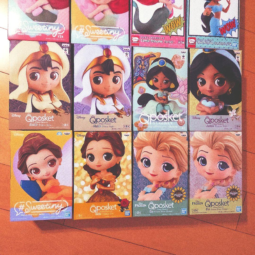 Qposket Sweetiny ComicPrincess ディズニー24種