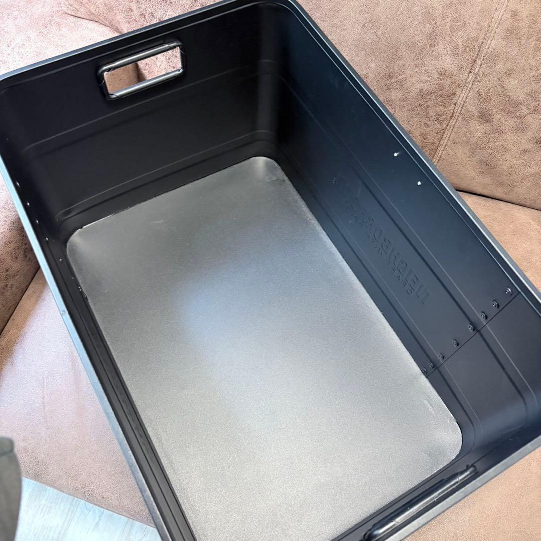 廃盤 ネイバーフッド アルミコンテナ 蓋なし 黒 初期モデル