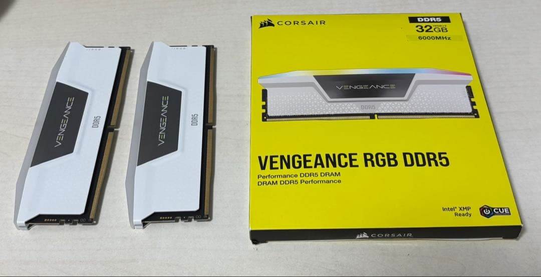 K*a様 CORSAIR DDR5 32GB 6000MHz 動作確認済