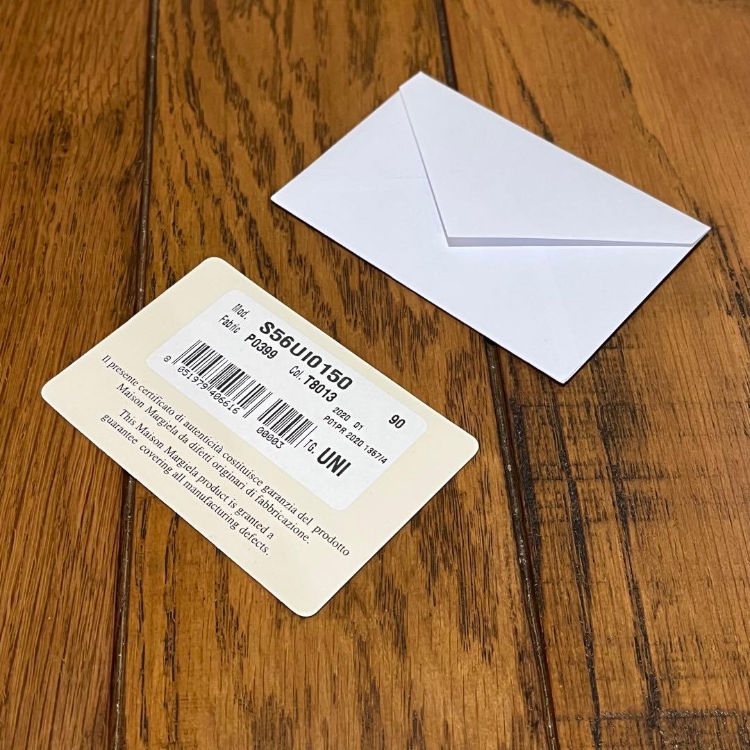 Maison Margiela トリフォールドウォレット　ブラック