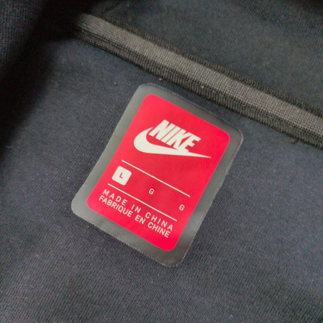 【大人気】NIKE ナイキ テックフリース パーカー 黒 L