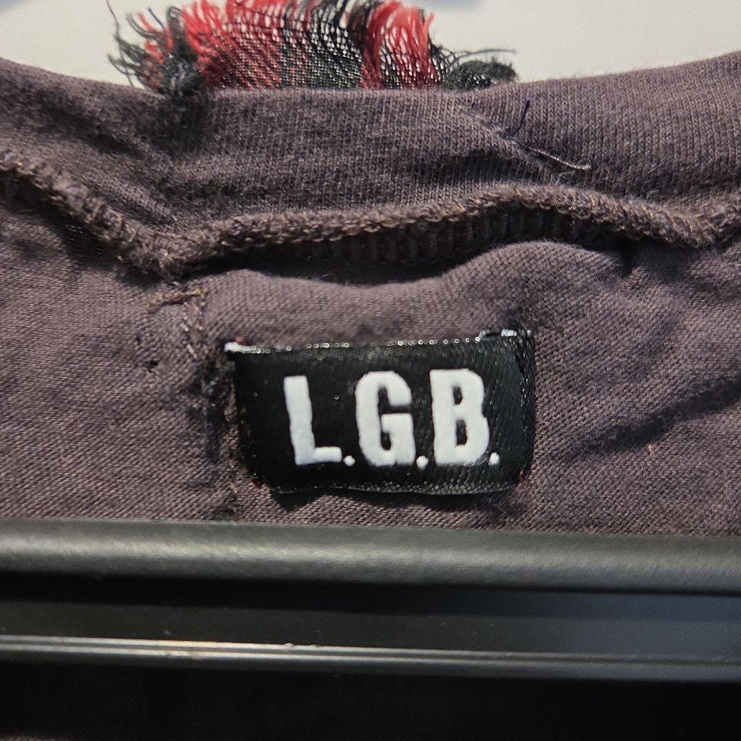 L.G.B. ダークグレー Tシャツ