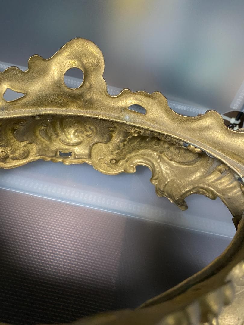 フランスアンティーク ブロンズ ジャルディニエール フラワー ポット