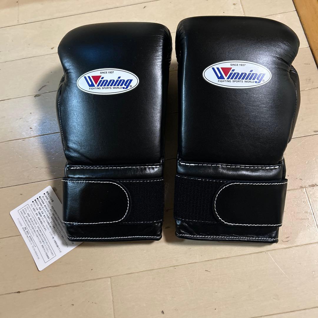 Winning ボクシンググローブ 14 oz 黒