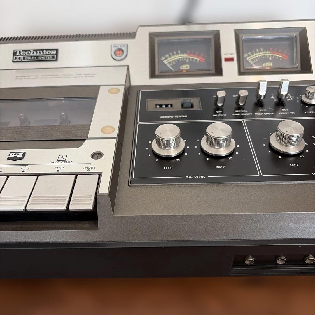 Technics テクニクス RS-640U カセットステレオデッキ 稼働品