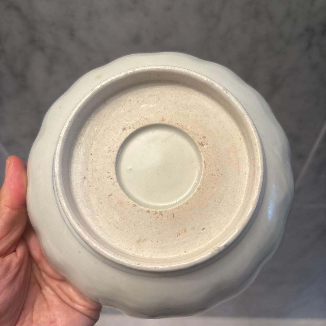 アンティーク江戸後期　希少なゾウが可愛らしく、豪華絢爛な古伊万里ボウル