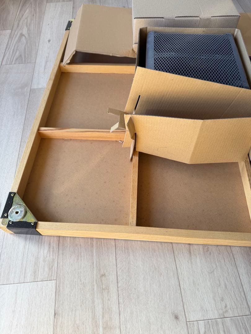 未使用品 ミツウロコ 豆炭こたつ 900K 88cm角 　（天板別売）