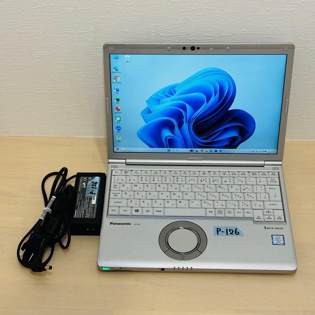 レッツノート PC 第8世代 i5 SSD 256GB オフィス付き P126