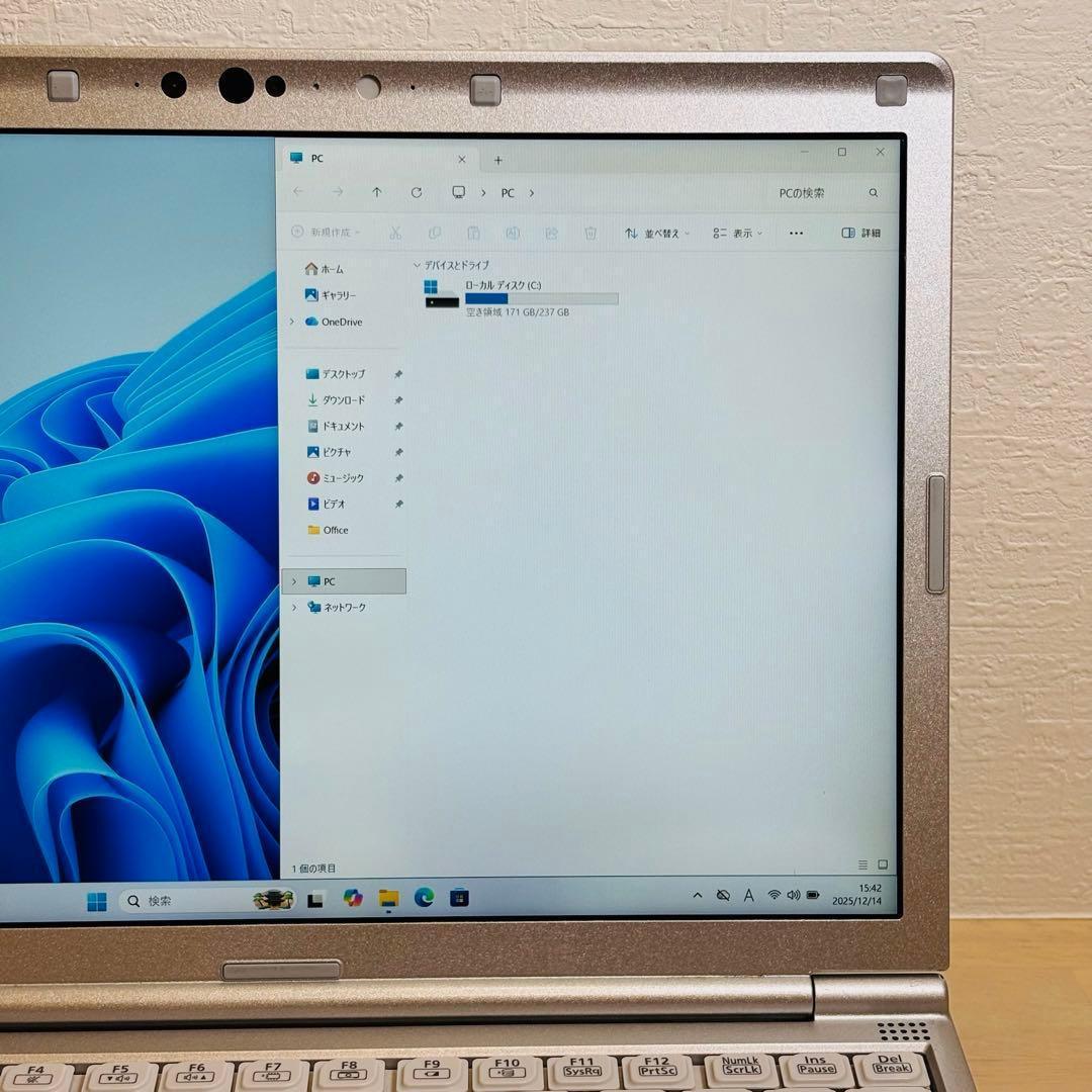 レッツノート PC 第8世代 i5 SSD 256GB オフィス付き P126