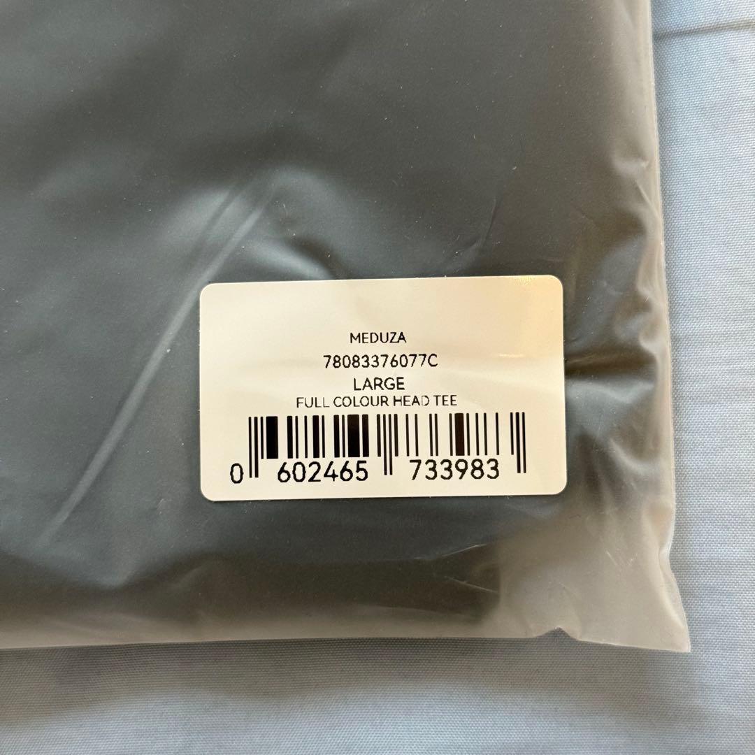 MEDUZA Tシャツ ブラック バックプリント Lサイズ
