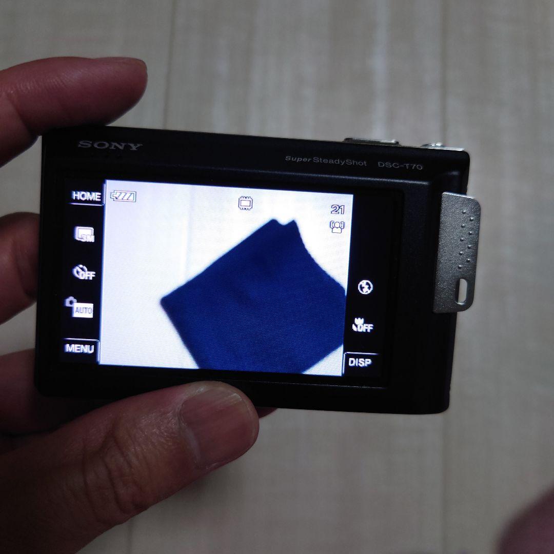 美品　SONY Cyber-shot DSC-T70 ブラック