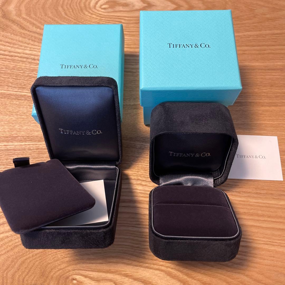 ティファニー空箱　リング　ネックレス