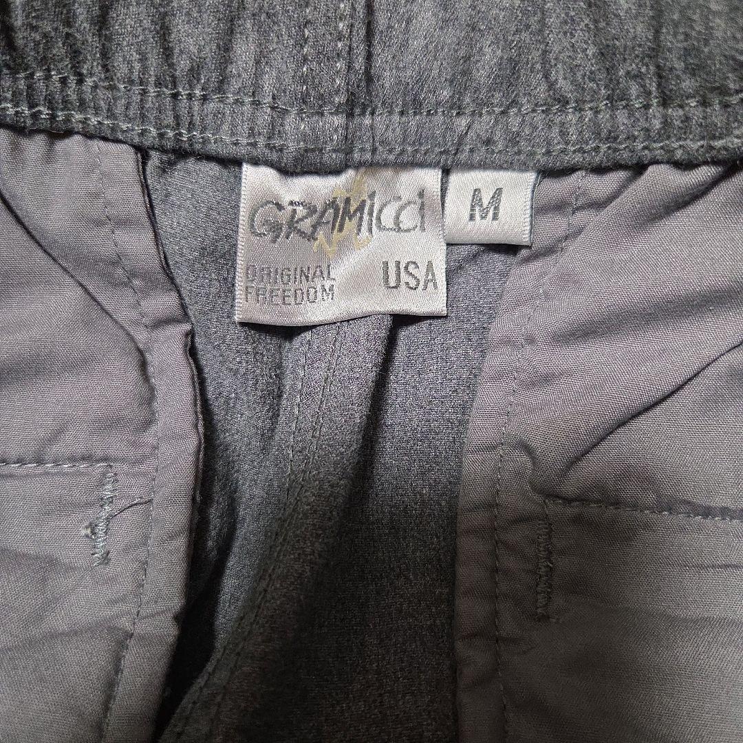 グラミチ NNパンツ クロップド ジャストカット パンツ グレー Mサイズ