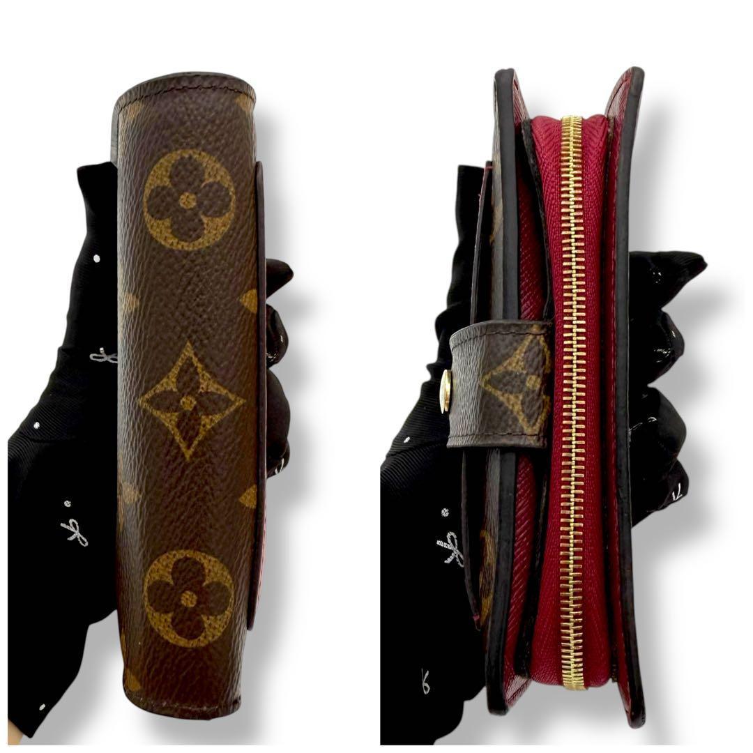 【美品】　ルイヴィトン 折り財布 ポルトフォイユ ジュリエット モノグラム