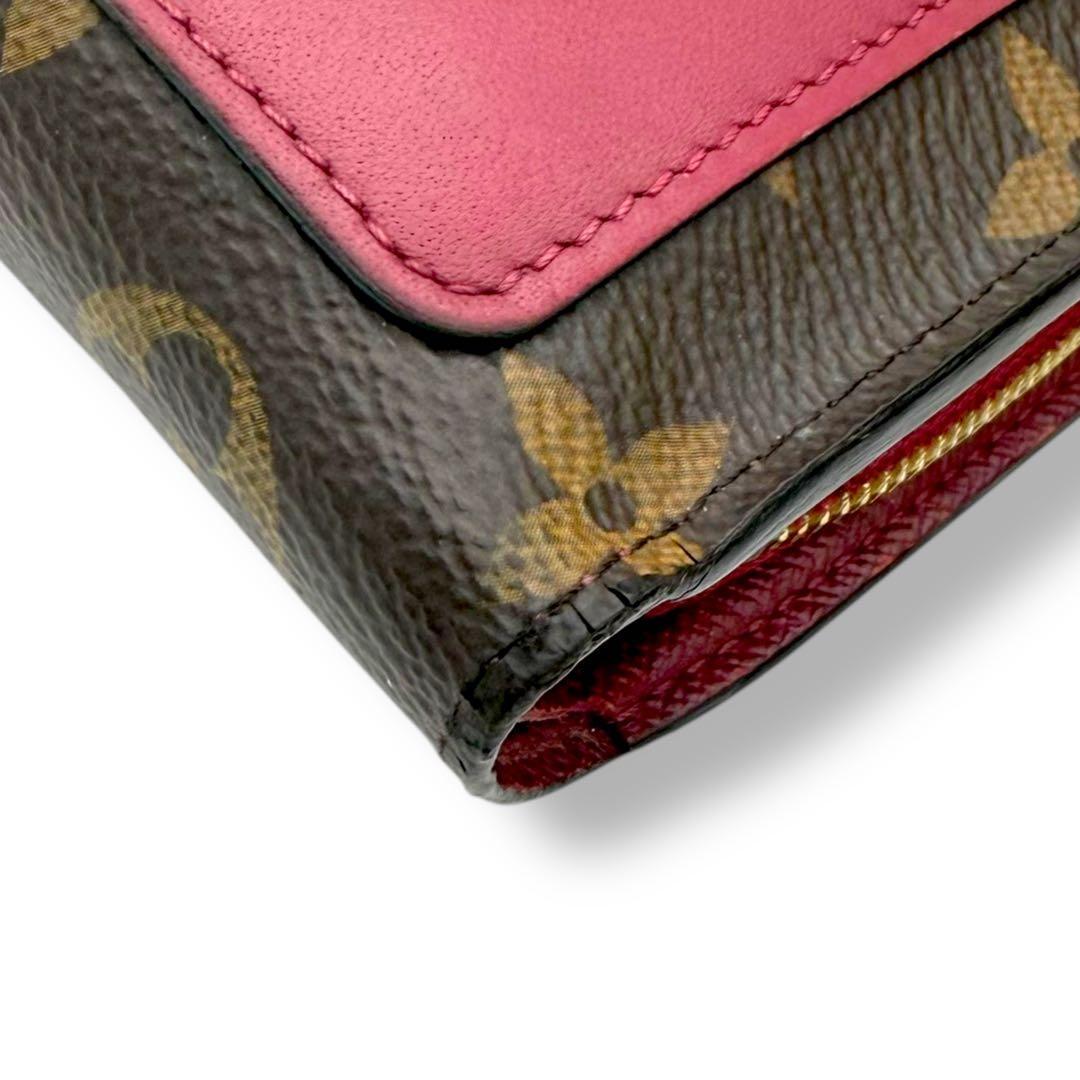 【美品】　ルイヴィトン 折り財布 ポルトフォイユ ジュリエット モノグラム