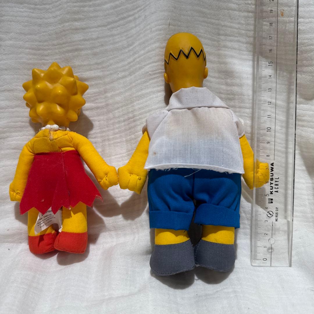 シンプソンズシリーズ　ぬいぐるみ　フィギュアセット