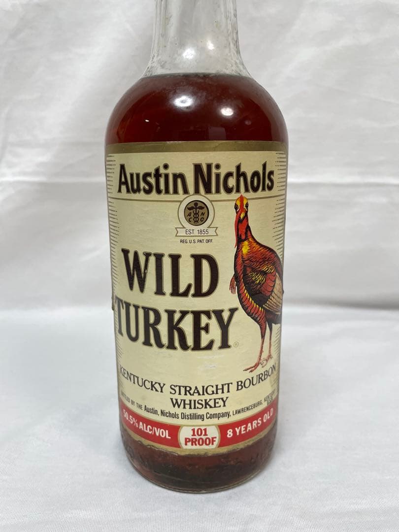 0104 WILD TURKEY ワイルドターキー 8年 旧ラベル