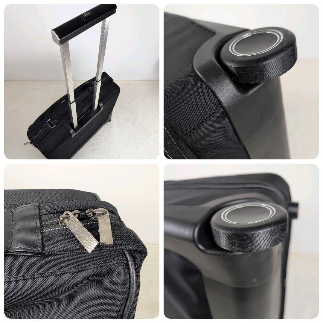 美品✨HUGO BOSS キャリーケース スーツケース 2輪 ブラック 大容量