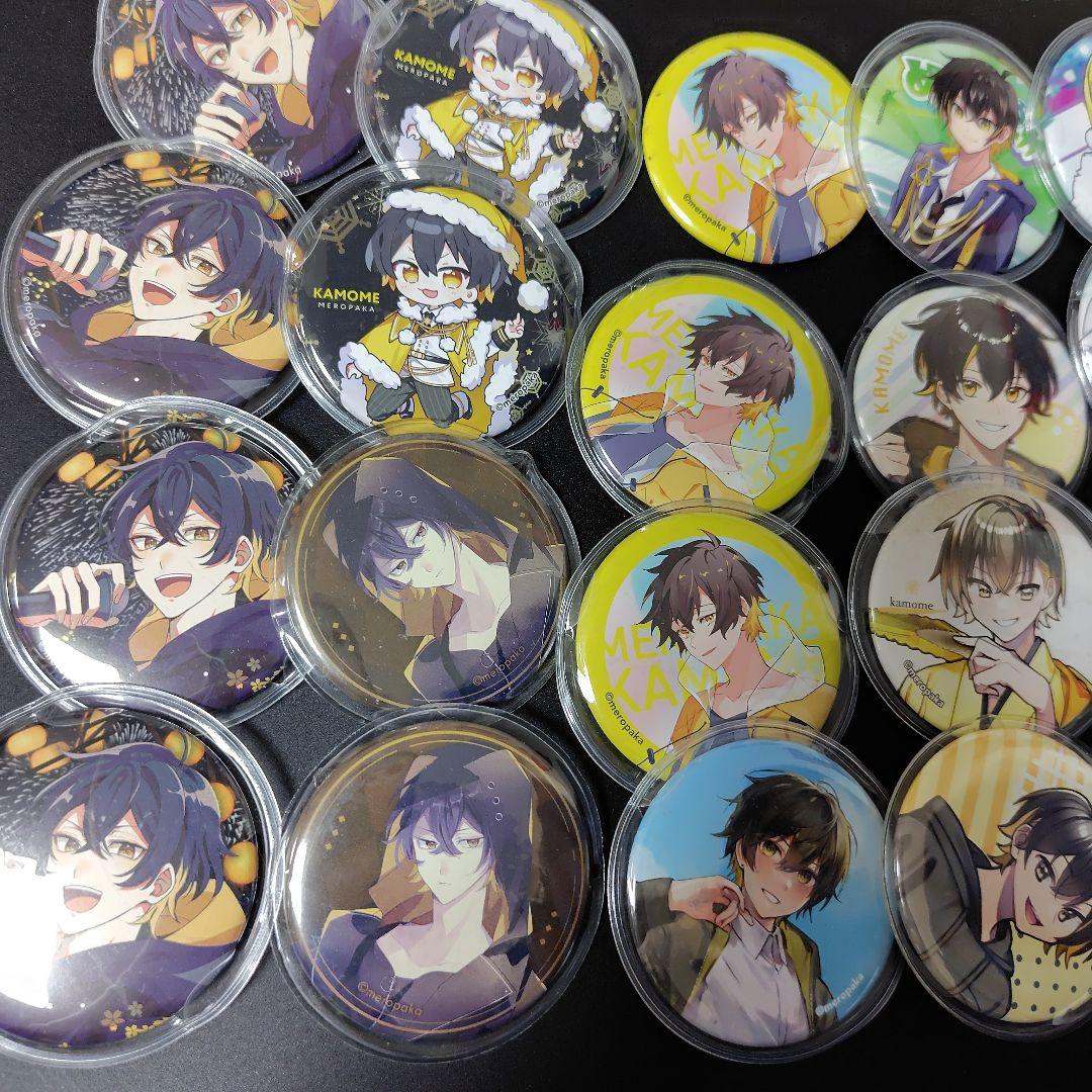 めろんぱーかー鴎/kamome缶バッジ30個まとめ売り