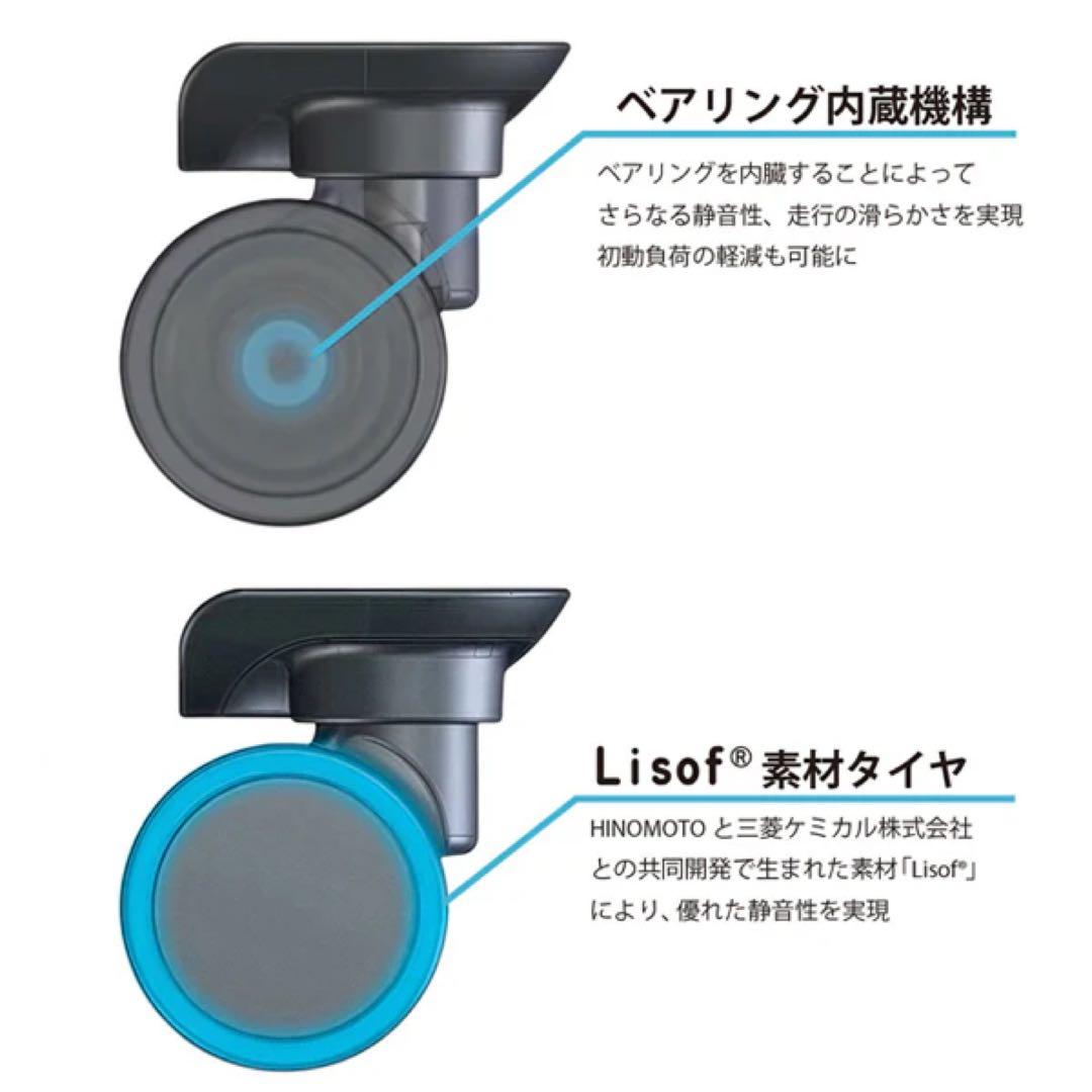 新型・新品未使用 イノベーター・アルミキャリーケース・ステルスブラック36L