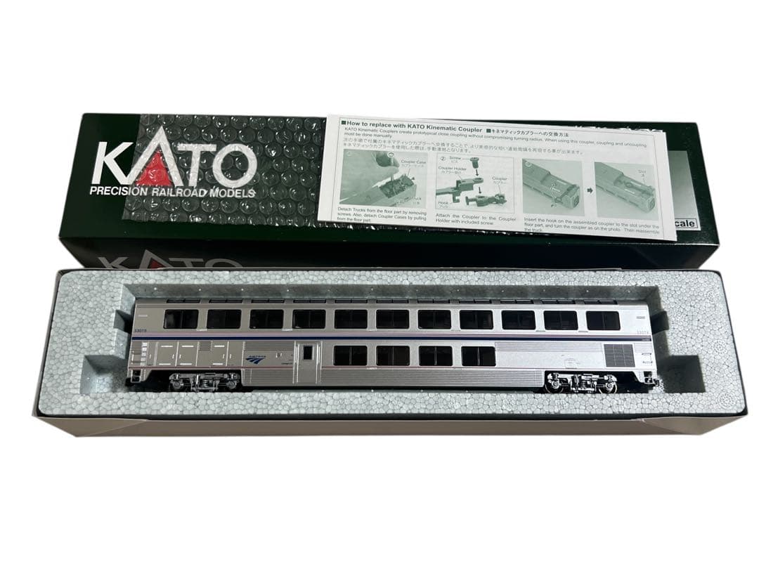 HOゲージ Amtrak ラウンジカー (KATO35-6063)