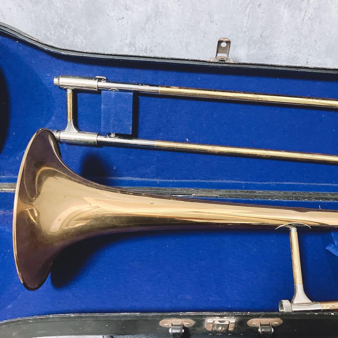 【希少】ニッカン インペリアル トロンボーン ハードケース マウスピース付属