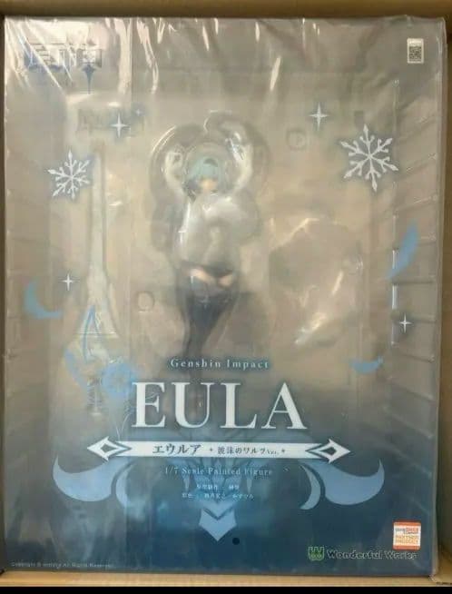 7日 水曜日 出品取り消し 原神 エウルア 波沫のワルツVer. フィギュア
