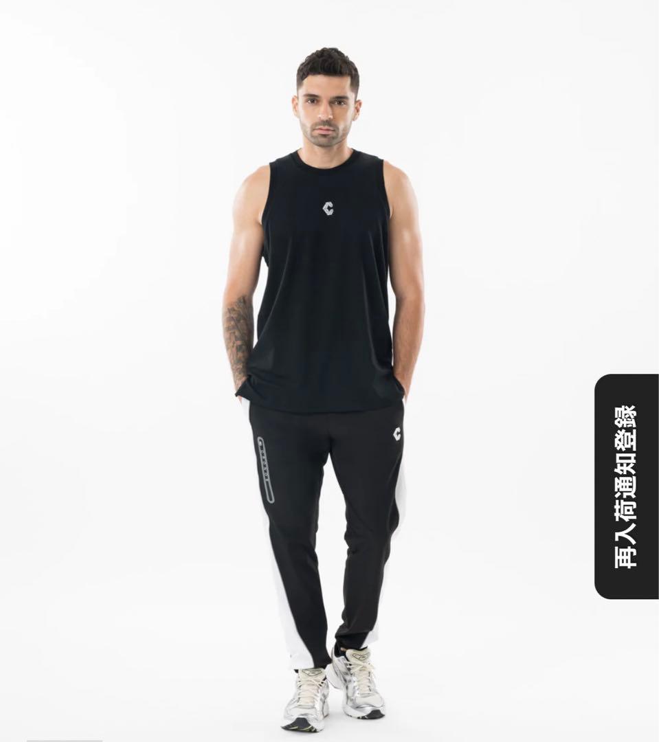 【新品即完】CRONOS REFLECT LINE SLEEVELESS S 黒