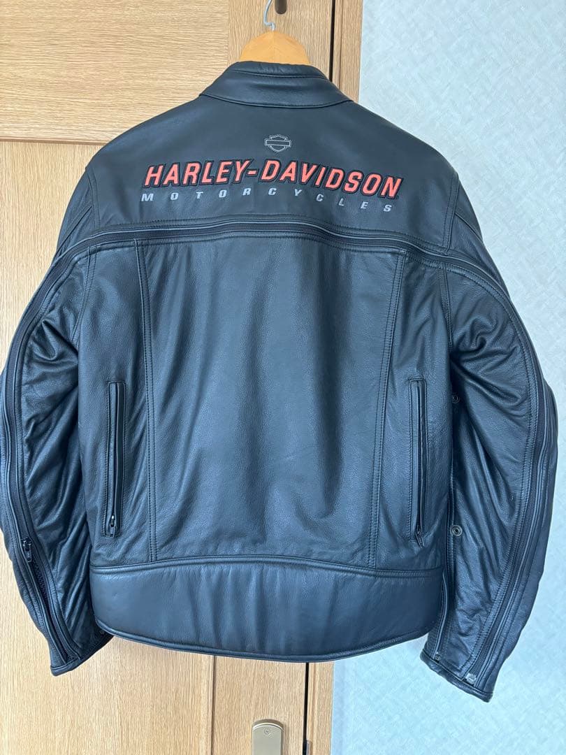 ハーレーダビッドソン　レザージャケット　 2wayタイプ　革ジャン