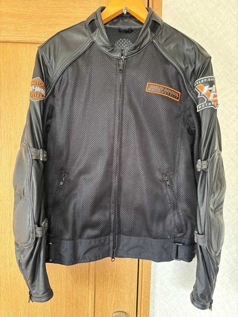 ハーレーダビッドソン　レザージャケット　 2wayタイプ　革ジャン