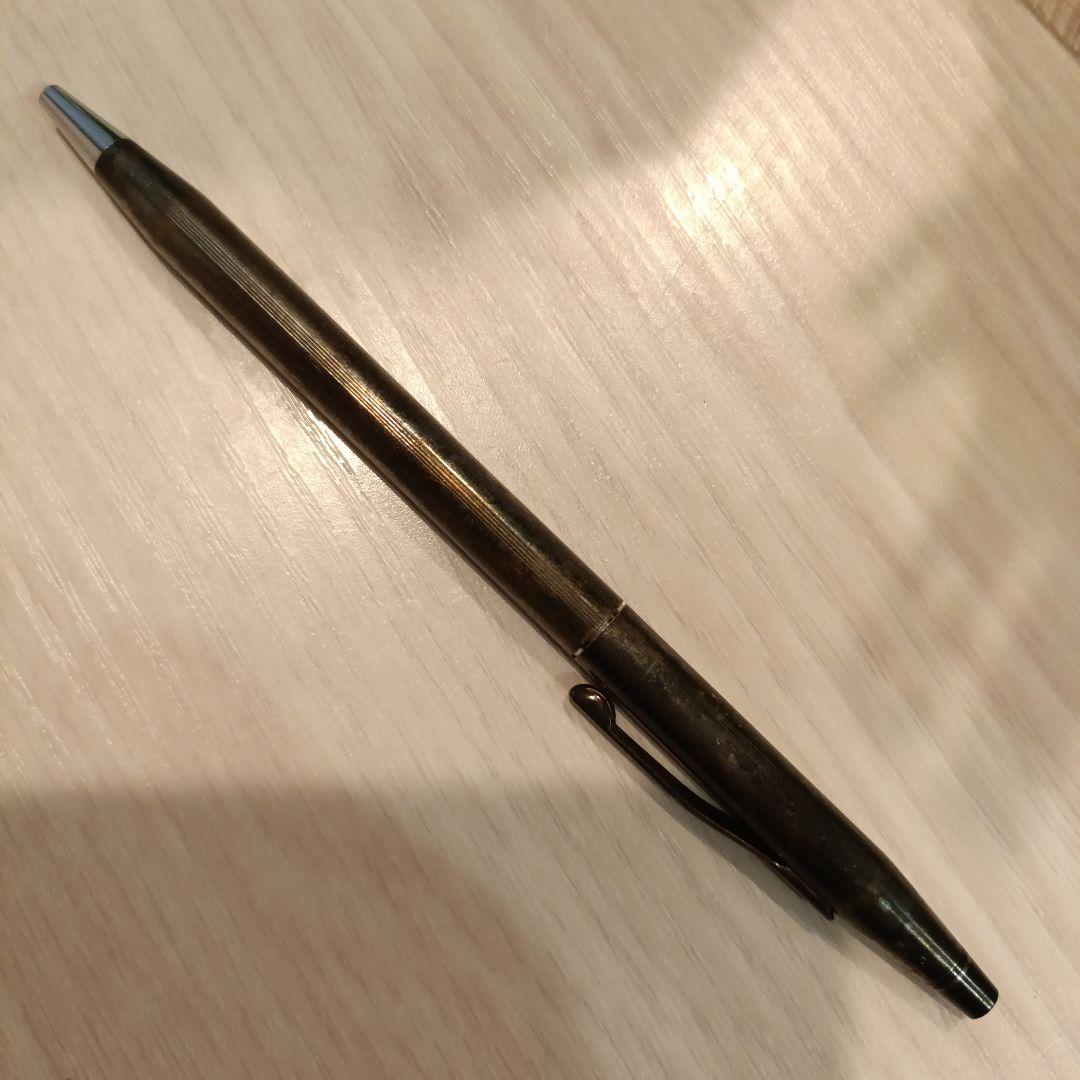 ビンテージ　CROSS　シルバーボールペン