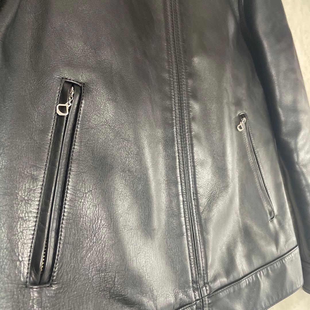 美品WACKO MARIA Lシングル ライダースジャケット 牛革 本革日本製