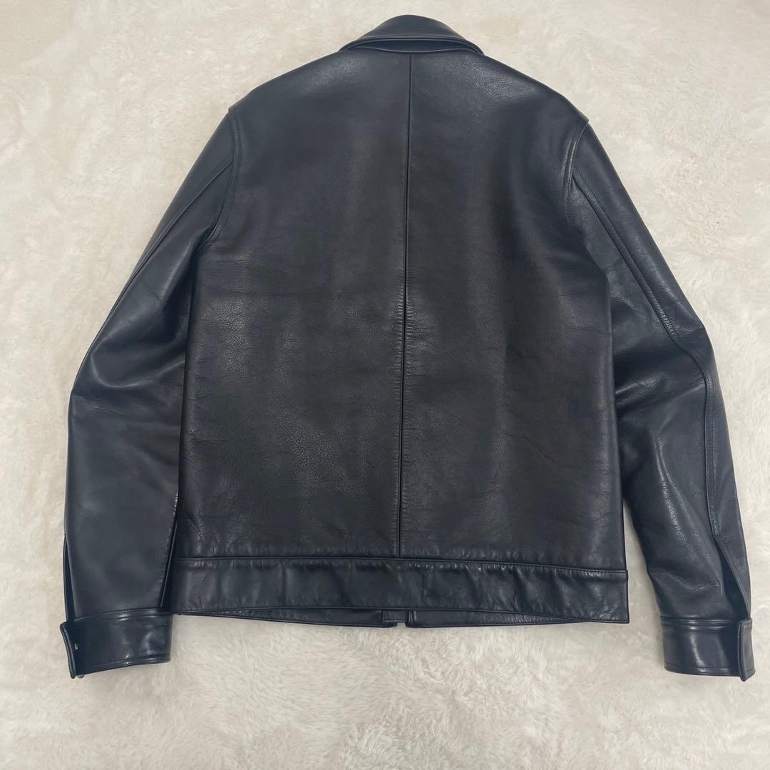 美品WACKO MARIA Lシングル ライダースジャケット 牛革 本革日本製