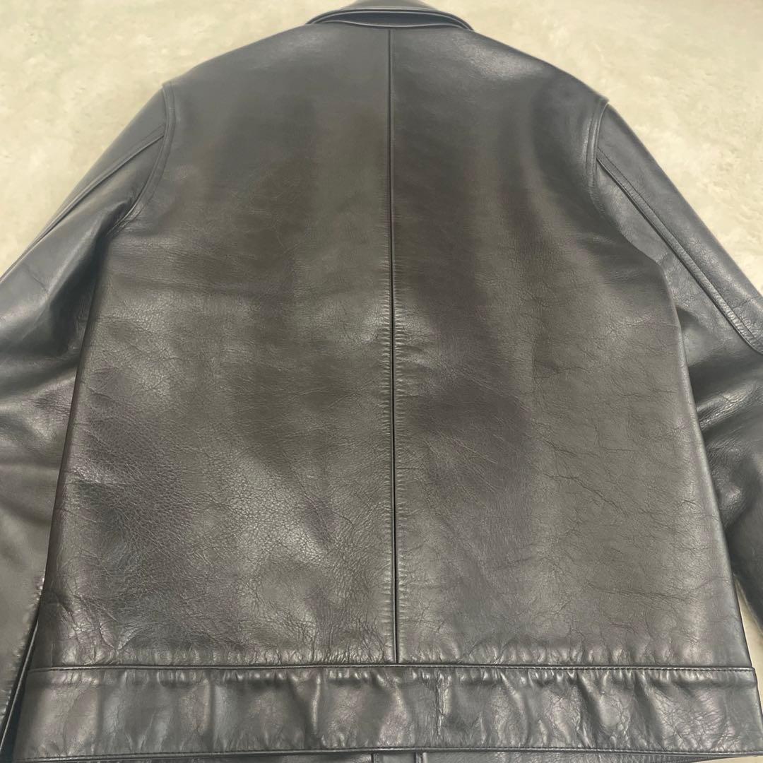 美品WACKO MARIA Lシングル ライダースジャケット 牛革 本革日本製