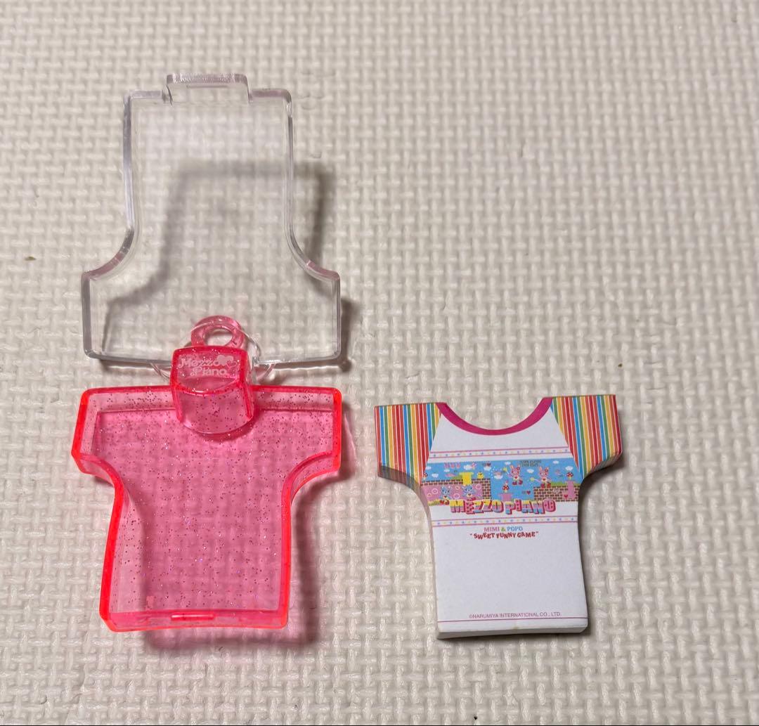 【レア】mezzo piano ケース付きTシャツ型メモ帳