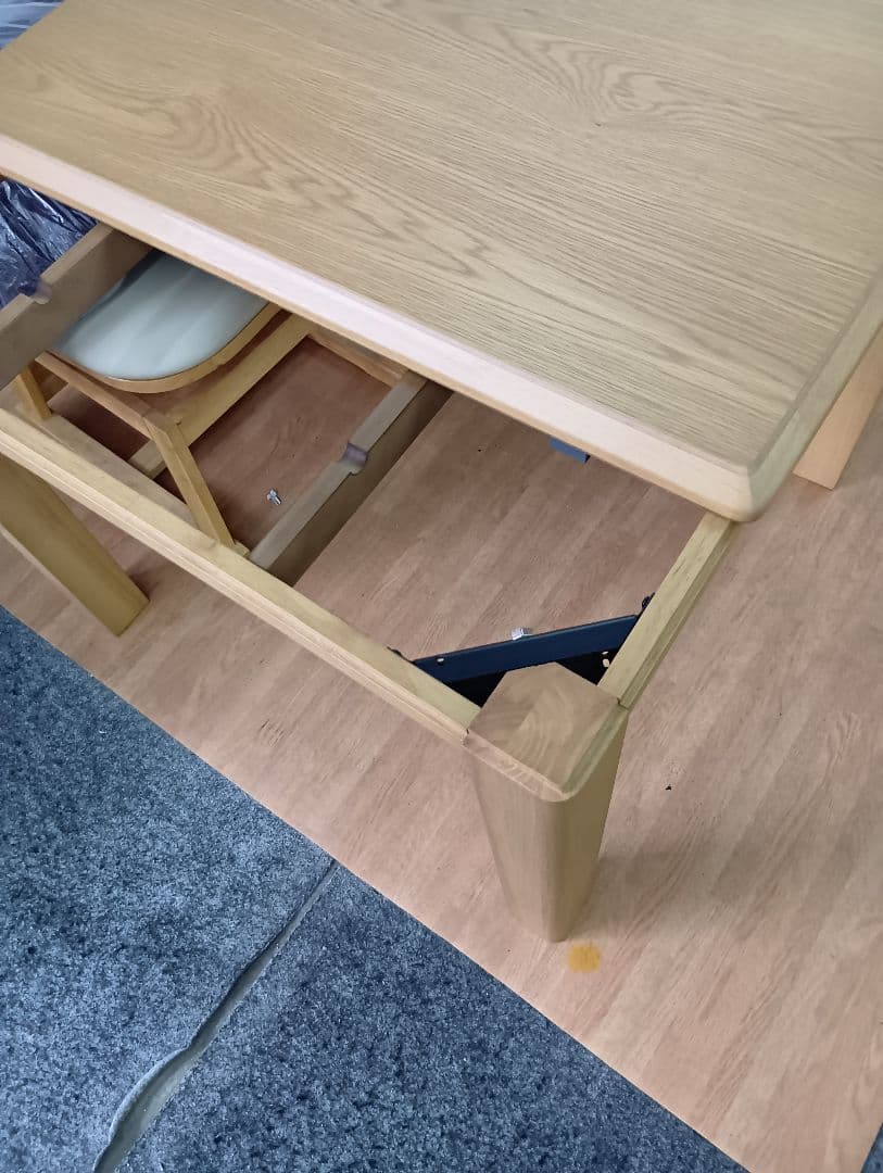木製正方形こたつ 布団付き テ−ブルと布団のみ販売