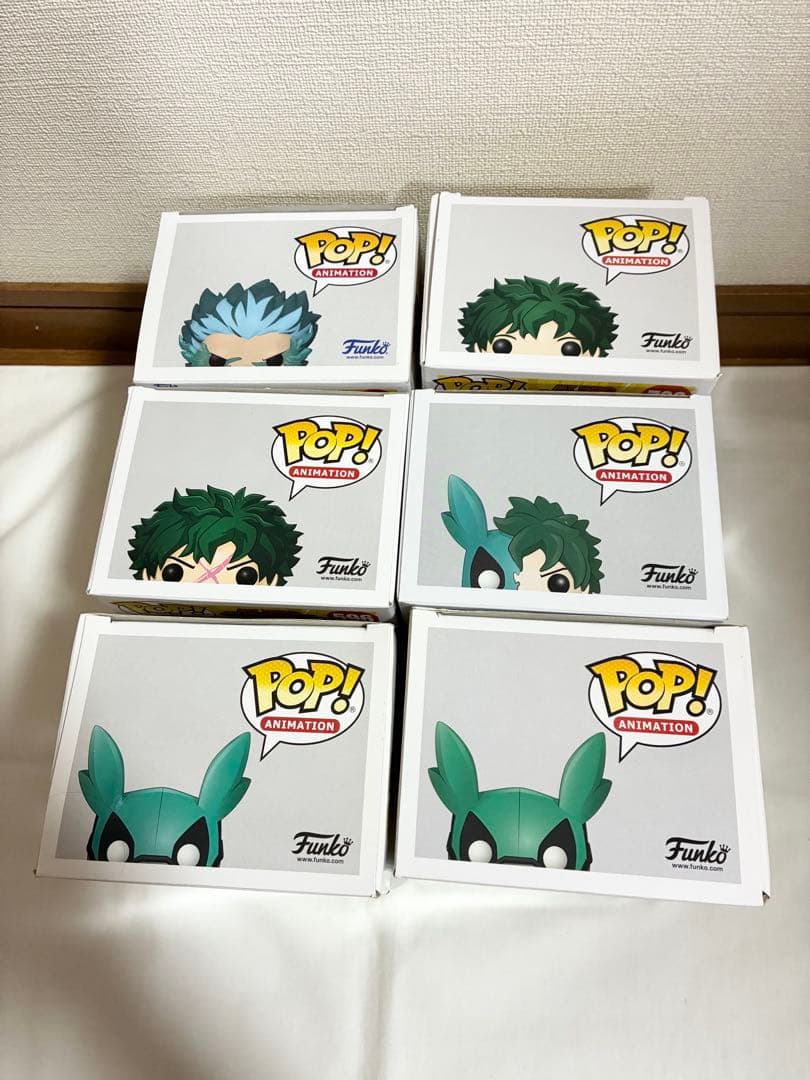 まとめ売り Funko popヒロアカ デク　6点　ファンコポップ　フィギュア