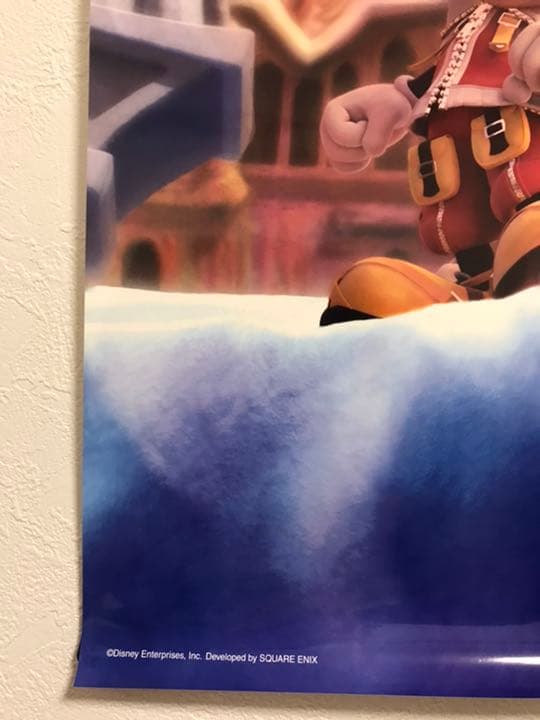 希少！キングダムハーツ2 マスターピース　販促ポスター　KHポスター 4