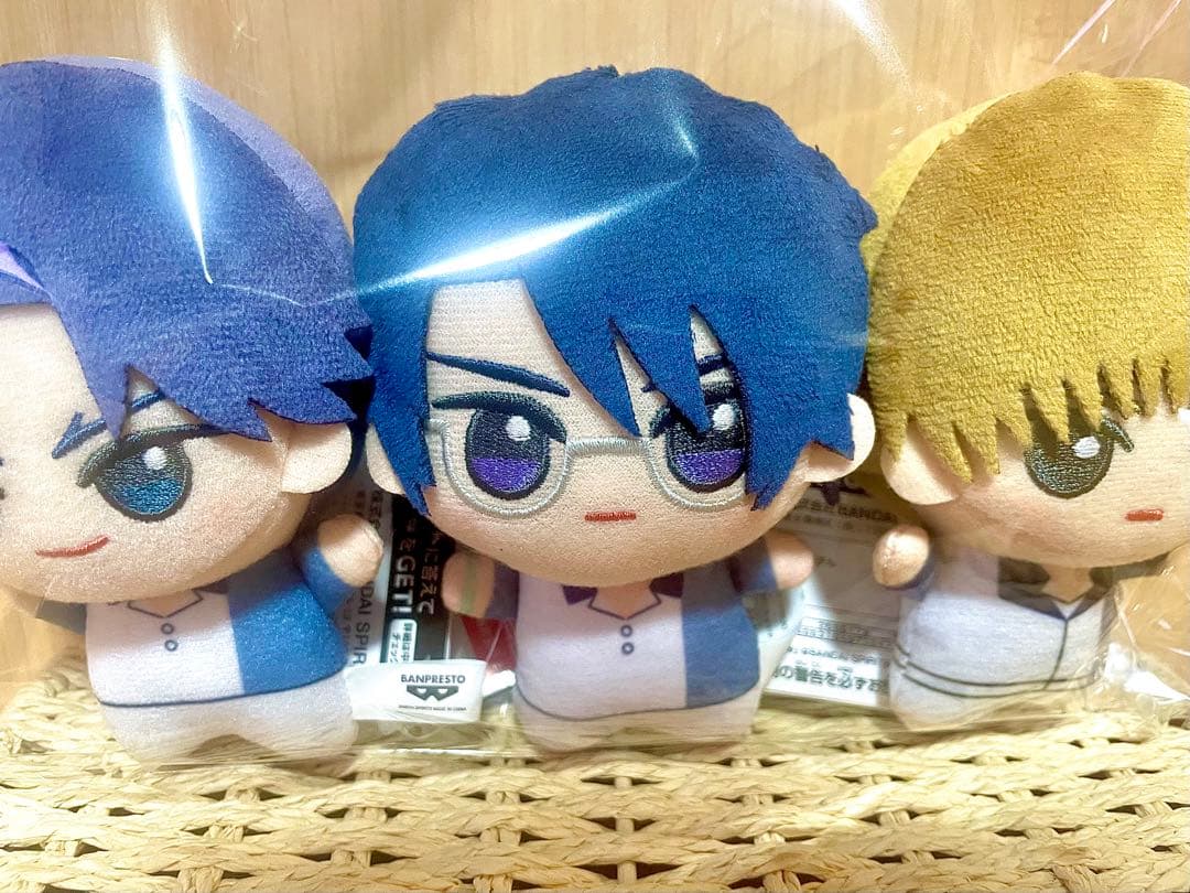 ☆美品☆テニプリ　新テニスの王子様　ちびぐるみ　氷帝セット　跡部景吾　忍足侑士