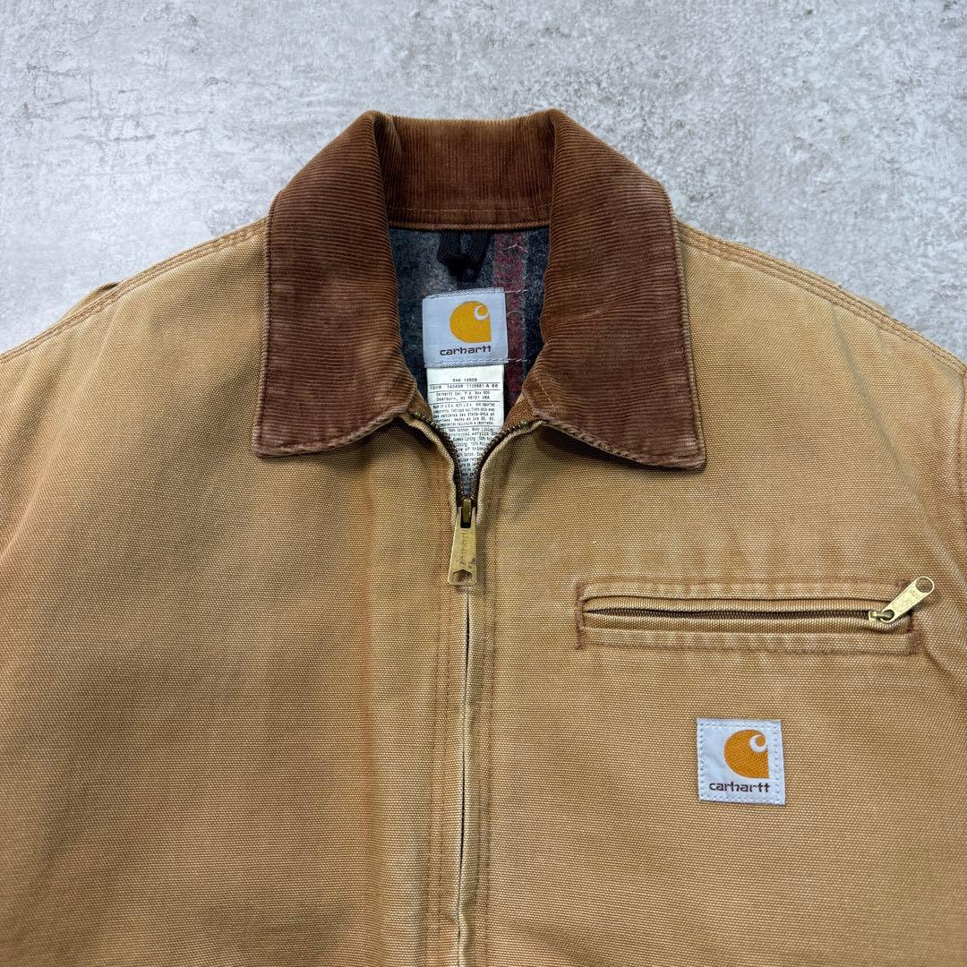 carhartt カーハート【M】00s デトロイトジャケット フェード 雰囲気