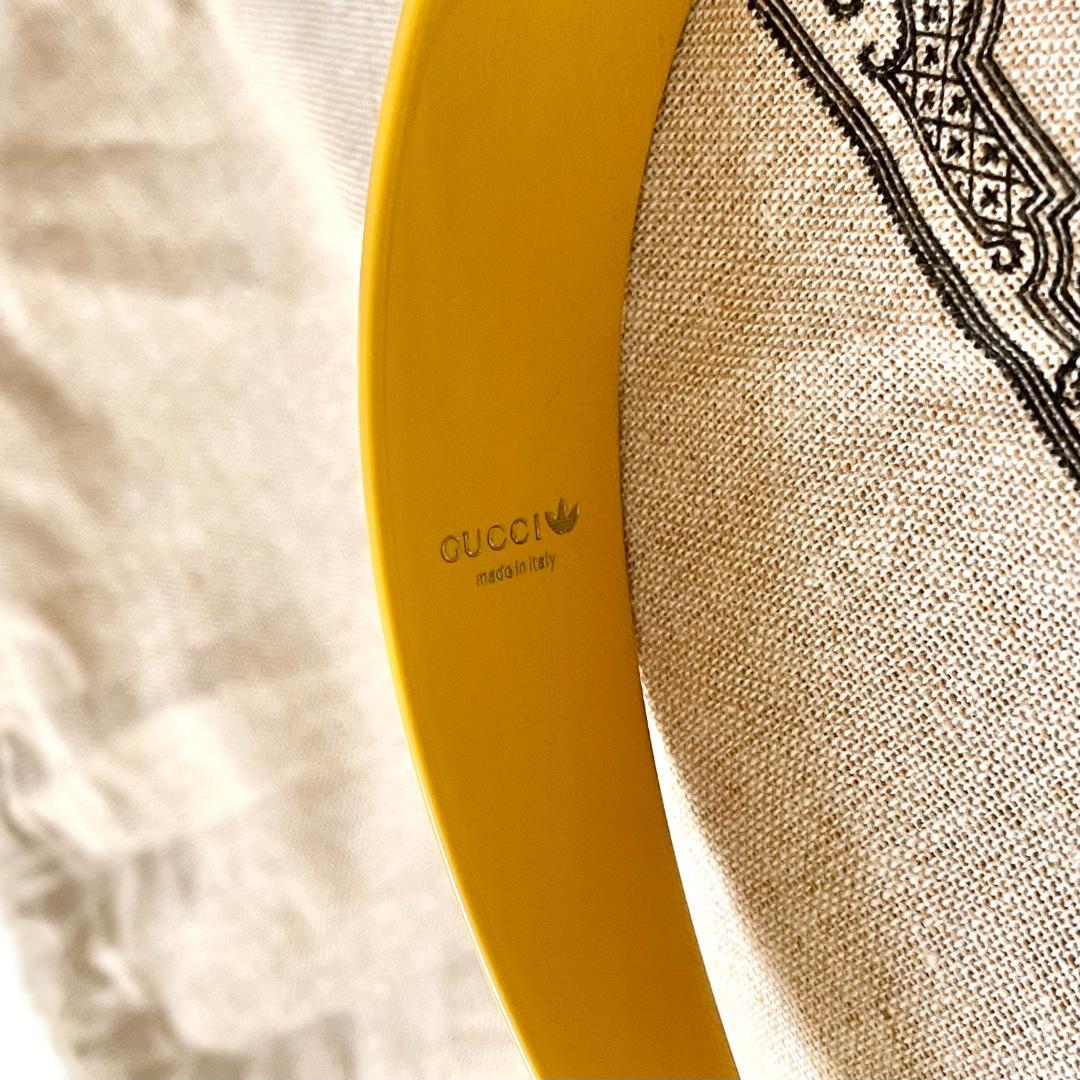 グッチ アディダス コラボ ヘッドバンド カチューシャ ヘアバンド 星 黄