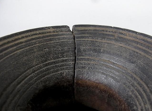 ★B0501★ネパール　古民具　木製ボトル　 タマン族　シェルパ族　アンティーク