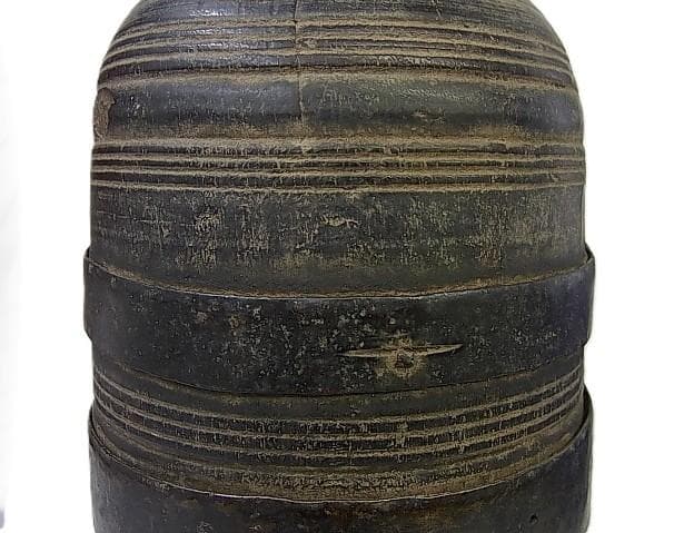 ★B0501★ネパール　古民具　木製ボトル　 タマン族　シェルパ族　アンティーク