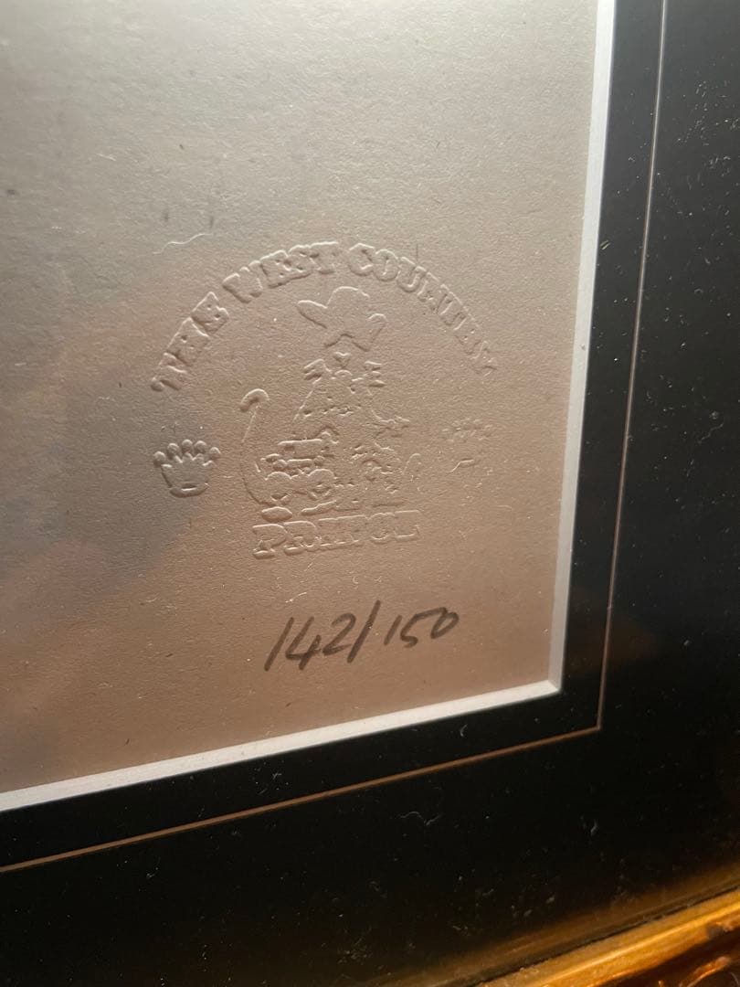 Banksy - Girl with balloon PINK WCP COA付