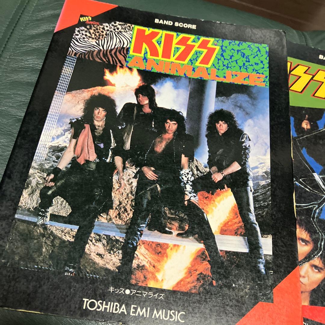 KISS キッス　ラヴガン　アニマライズ　クレイジーナイト　バンドスコア　楽譜