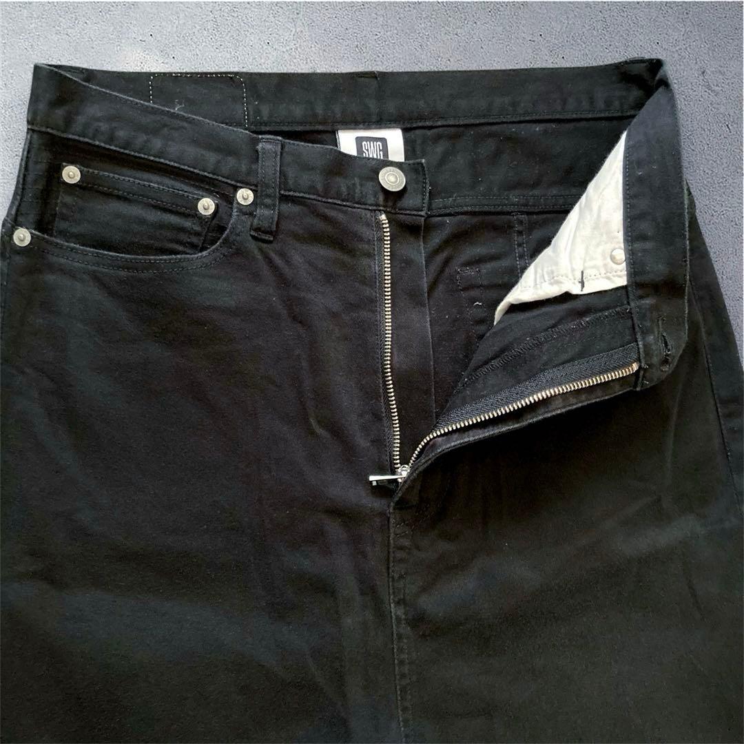 パンツ archive swagger sarrouel black jeans y2k