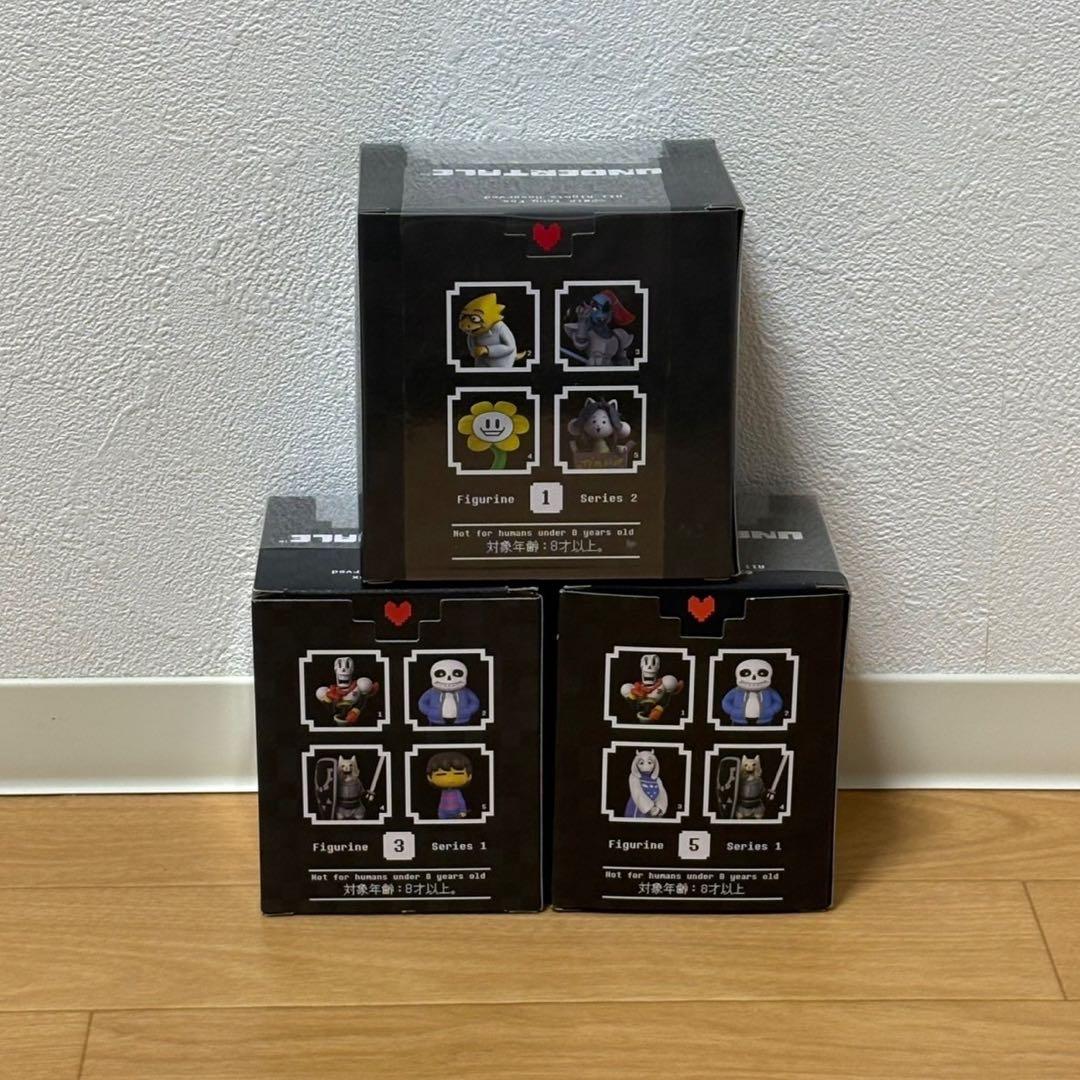 UNDERTALE アンダーテイル　フィギュア3点セット