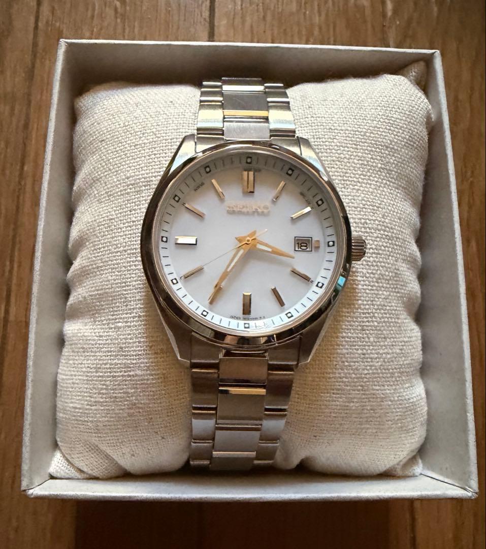 セイコー SEIKO Sシリーズ ソーラー電波修正 SBTM317